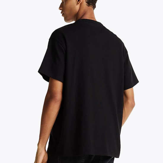 Tommy Hilfiger Ανδρική κοντομάνικη μπλούζα Logo Embroidery Relaxed T-Shirt